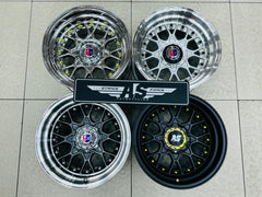 15'' AS- RC2 FULL MATT BLACK 4/100 4/114