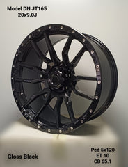20” AS-BRONCO 5/120 BLACK - AMAROK