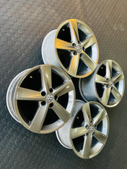 16” OEM POLO RIVAZZA USED RIMS MADE BY BORBET GREY