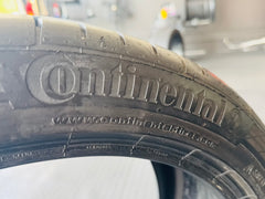 255/40/20 CONTINENTAL SPORT with CONTI SEAL TECHNOLOGY CONTACT 5 TYRES (USED) 90% TREAD sold each