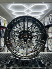 15” F625665 4x4 rims 4x100&4x114 PCD HB