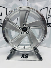 17” AS- MILTON DISHED 5/100 SILVER RIMS - Autostyling Klerksdorp