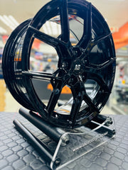 17” AS- GT180 GLOSS BLACK 5/114 PCD
