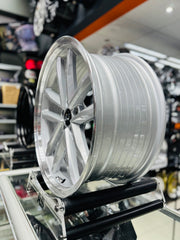 17” AS- HIGHLINE DISHED 5/100 SILVER RIMS