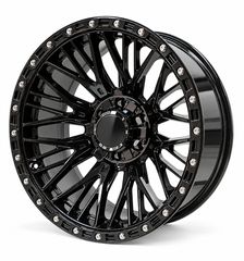 20” CONCAVO SERIES K314 gloss BLACK BAKKIE RIMS 6/139 PCD