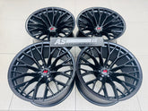 20” CONCAVO 06 MATT BLACK BAKKIE RIMS 6/139 PCD