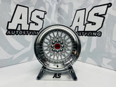 15” AS-7162 SILVER 4/100 4/108 wheels