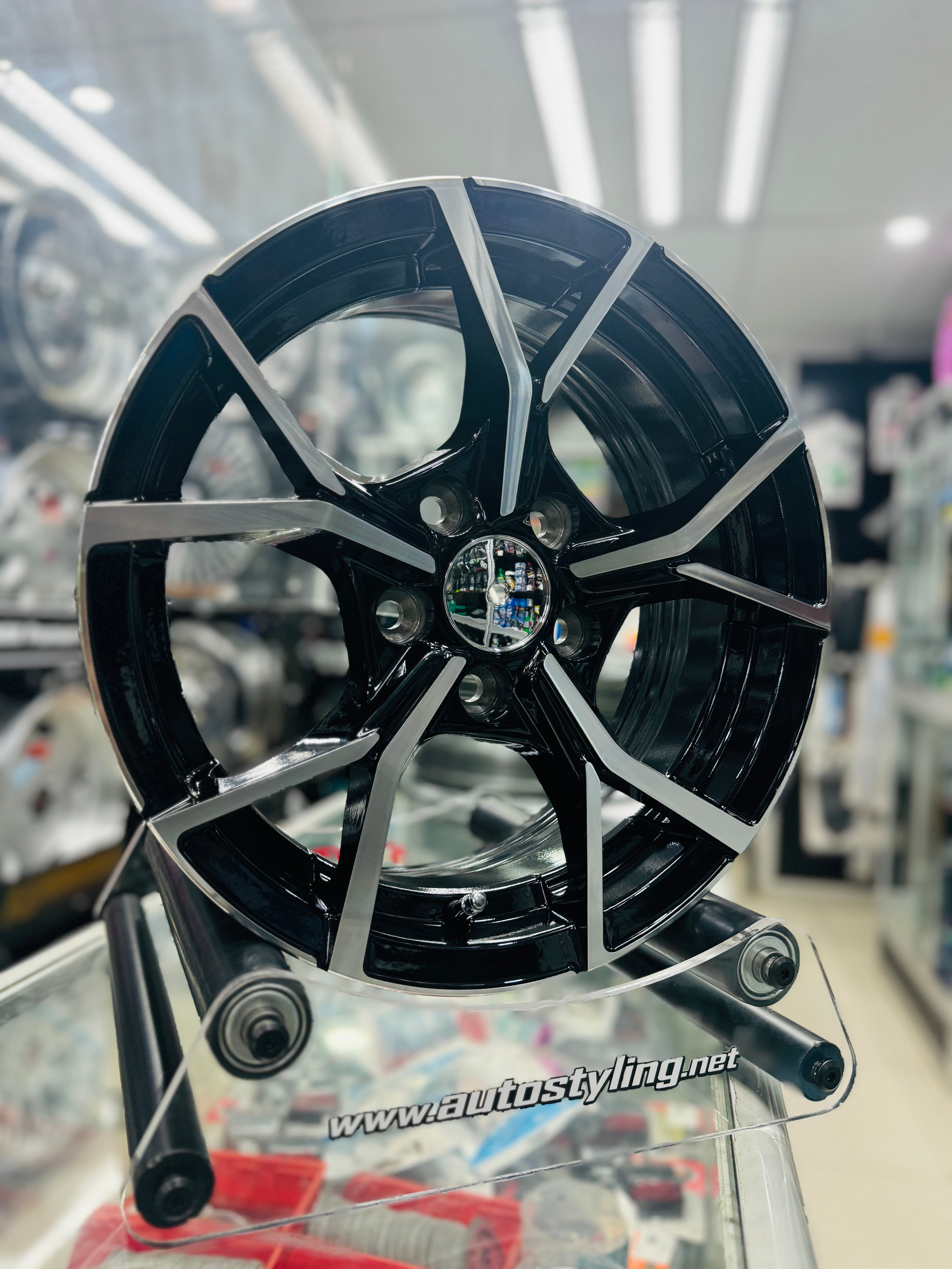14” POLO M7049 MK8R BLK 5x100 RIMS - Autostyling Klerksdorp