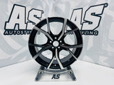 17” AS- G8R 20 POLO 5/100 BLACK MACHINE FACE