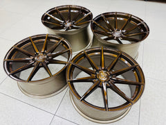 20” AS-5010 5x112 PCD Bronze wheels