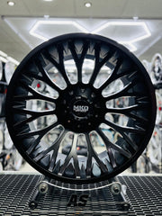 20” MKO OFF-ROAD AS-F661014 20X10J GLOSS Matt black bakkie 4x4 rims