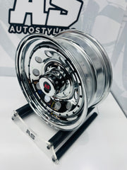 15” A-LINE MODULAR CHROME 6/139