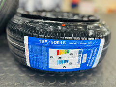 165/50/15 COMFORSER STRETCH TYRES