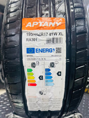 195/40/17 APTANY TYRE