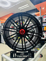 22 ” AS FULLY FORGED 024 RANGER & AMAROK FITMENT RIMS 6/139 PCD