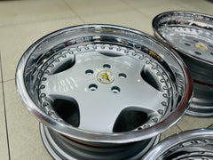 18” WORK RYVER 3 pce split wheels 5x120 pcd