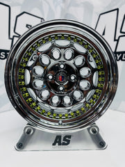 15” AS- 5704 BLACK CHROME 4/100