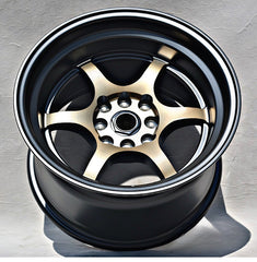 15” AS-SW401 9/10.5J 4/100 4/114 MATT BRONZE
