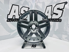 17" AS- TDI BARCELONA REPS 5/100 GUNMETAL WHEELS