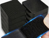 NUMBERPLATE VELCRO PATCHES ( 10 Pairs in a pack )