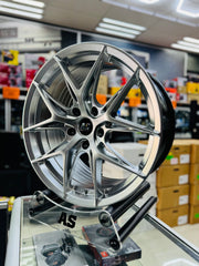 18” AS-GT400 5x120 SILVER BMW FIT