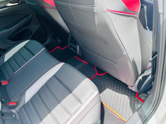 Suitable for VW GOLF 7/8 GTI RUBBER MATS BLACK AND RED - Autostyling Klerksdorp