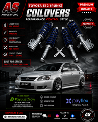 ARC COILOVERS TOYOTA E12 Run-X blue / yellow