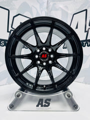 15” AS XXR - M7550 4x100 4x108 GLOSS BLACK
