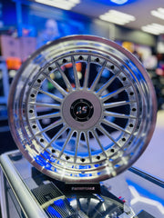 19”AS ALPINA 5/112 & 5/120 multi pcd silver