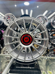 19” AS-SUPERTURISMO 5/112 & 5/100 multi pcd SILVER