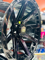 20” CONCAVO SERIES 316 GLOSS BLACK BAKKIE RIMS 6/139 PCD