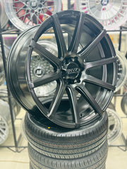 22" ENVY 6/139 4x4 WHEELS ( DISPLAY SET ) HENCE DISCOUNTED