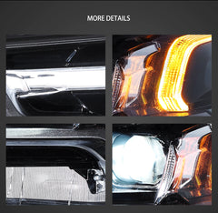 VLAND LED Headlights For 2020-2024 Toyota Hilux /Revo Front Lights (Pair)