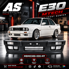 BMW E30 PLASTIC MTECH 2 FRONT BUMPER