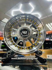 15” GALE 4/100 4/108 SILVER