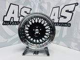 17” AS-501 5/100 black wheels
