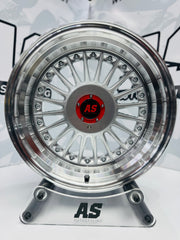 17'' NEW 10J AS-PINA SILVER 4/100 & 4/114 MULTI PCD