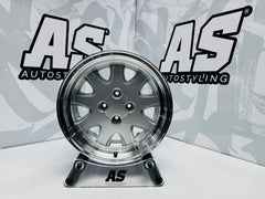 15” AS-TWINCAM DISHED SILVER