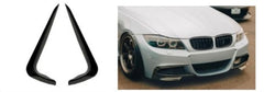BM E90 FACELIFT MP GLOSS BLACK BUMPER CANARDS