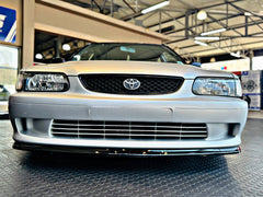 Toyota tazz 2000 up 3pce sti style plastic front spoiler