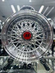 15 ” AS MESH BB5 4/100 & 5/100 multi pcd SILVER - Autostyling Klerksdorp