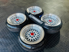 RIM & TYRE COMBO DEAL 15” M7569 4x100 & 4x114 + 165/45/15 COMFORSER TYRES - BRAND NEW