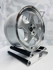 17” AS- THROWING STARS 5/100 SILVER RIMS