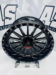 20” AS-F992021 6/139 BLACK BAKKIE RIMS