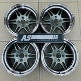 15” AS-RSI TWINSPOKES WITH DISH GUNMETAL