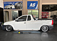 17” AS-EAGLE MACHINE BLACK DEEP DISH REAR 4/100 4/114