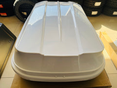 ROOF BOX 500L ABS PLASTIC WHITE TOP
