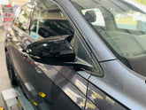 VW polo 8 gloss black M4 style Mirror Covers