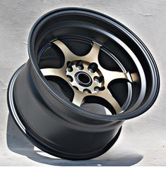 15” AS-SW401 9/10.5J 4/100 4/114 MATT BRONZE
