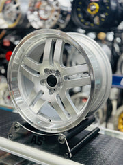 17" AS- TDI STEP 5/100 SILVER WHEELS